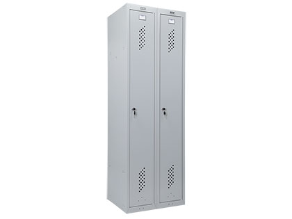 Шкаф для раздевалок ПРАКТИК усиленный ML 21-60 (ML-11-30 + ML-01-30)